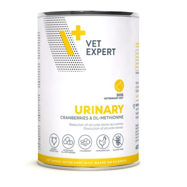VET EXPERT Urinary Chicken - wet dog food - 400g