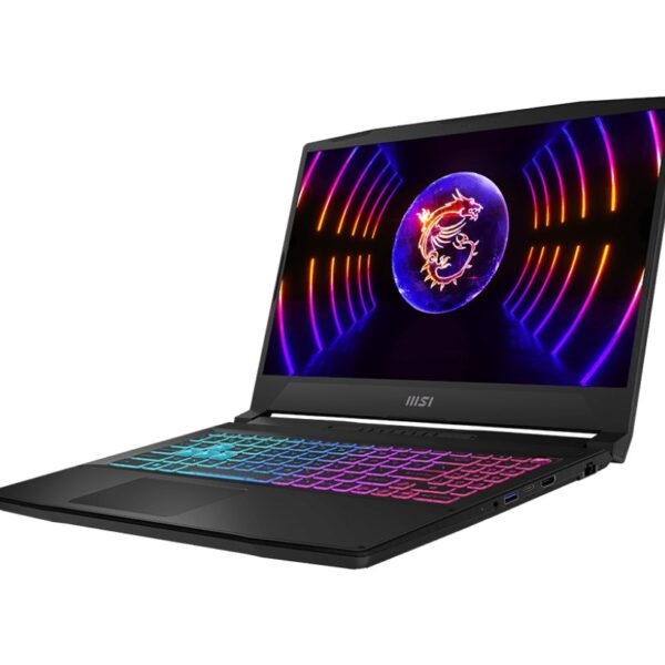 MSI Katana 15 B12VEK-1000PL Intel® Core™ i5 i5-12450H Laptop 39.6 cm (15.6") Full HD 16 GB DDR5-SDRAM 512 GB SSD NVIDIA GeForce RTX 4050 Wi-Fi 6 (802.11ax) Windows 11 Home Black