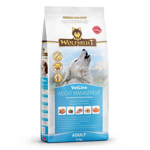 Wolfsblut VetLine Weight Management 12 kg Adult Turkey