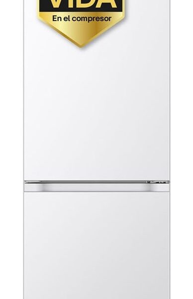 LG GBV3100ESW fridge-freezer Freestanding 344 L E White