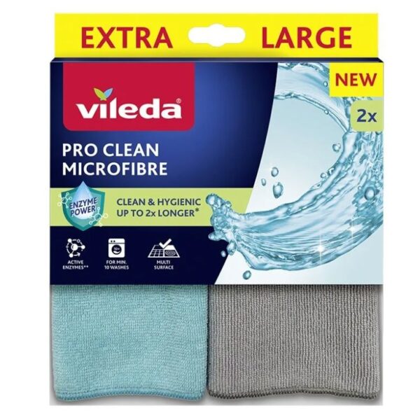 Universal cloth with enzymes Vileda Pro Clean 2 pcs.