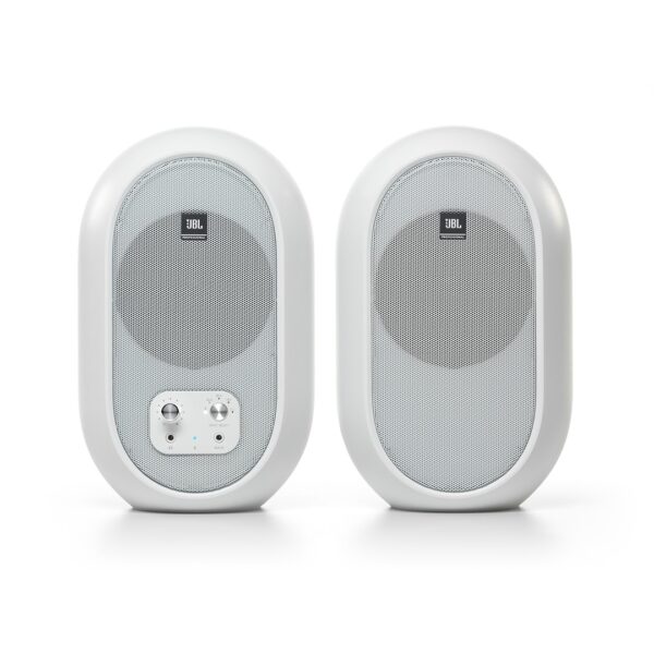 JBL 104 Set-BT White - coaxial monitors with Bluetooth, white