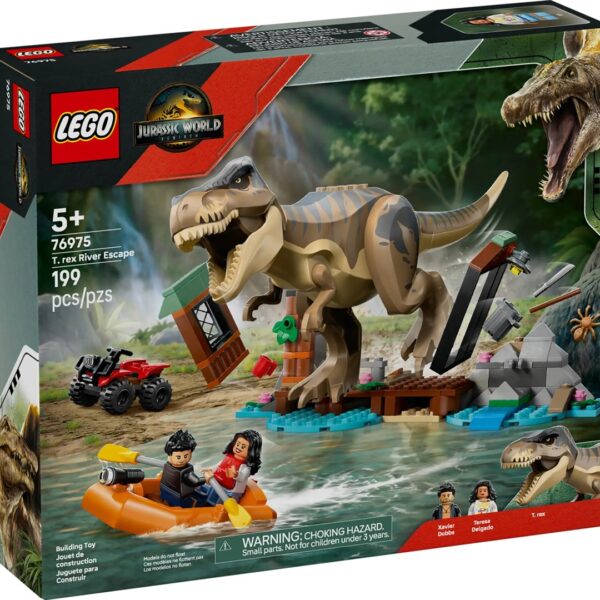 LEGO JURASSIC WORLD 76975 T-Rex River Escape