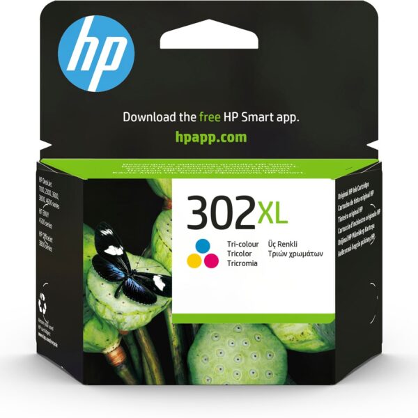 HP 302XL High Yield Tri-color Original Ink Cartridge
