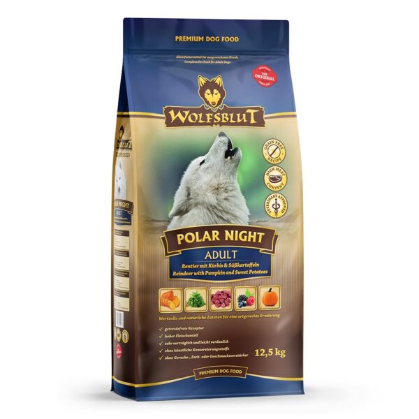 Wolfsblut WB785001 dogs dry food 12.5 kg Adult Pumpkin, Venison
