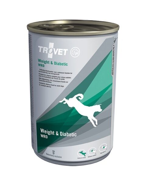 TROVET Weight & Diabetic WRD with chicken - Wet dog food - 400 g