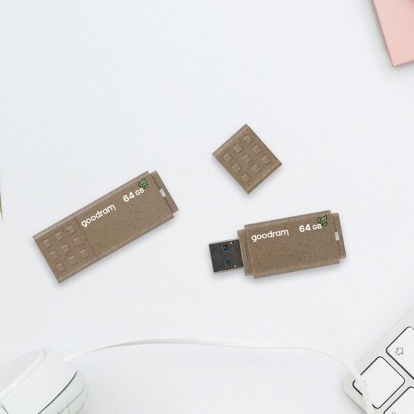 GOODRAM FLASHDRIVE 64 GB ECO FRIENDLY USB 3.0 RE
