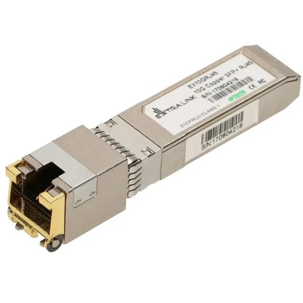 Extralink SFP Module SFP RJ45 10G 1x RJ45 10Gb/s