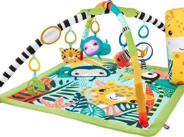FISHER PRICE EDUCATIONAL 3IN1 RAINFOREST MAT HJW08