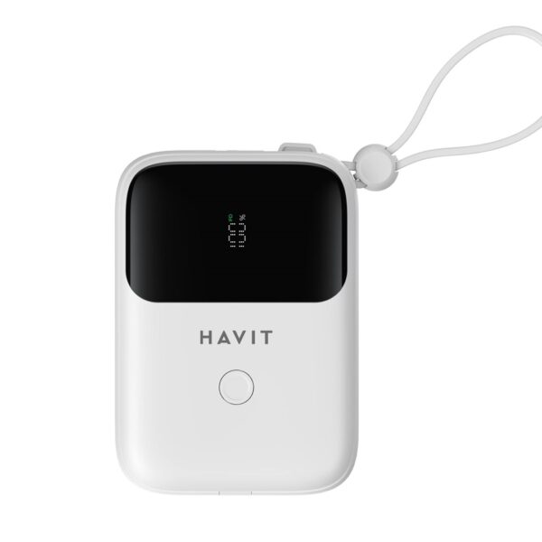 Havit PB5215 - 10000mAh Powerbank, white