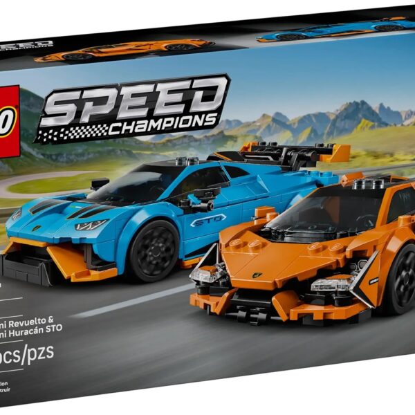 LEGO SPEED CHAMPIONS 77238 Lamborghini Revuelto & Huracán STO