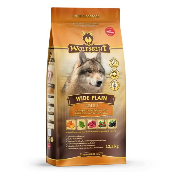 Wolfsblut wb784653 dogs dry food 12.5 kg Adult Horse, Sweet Potato