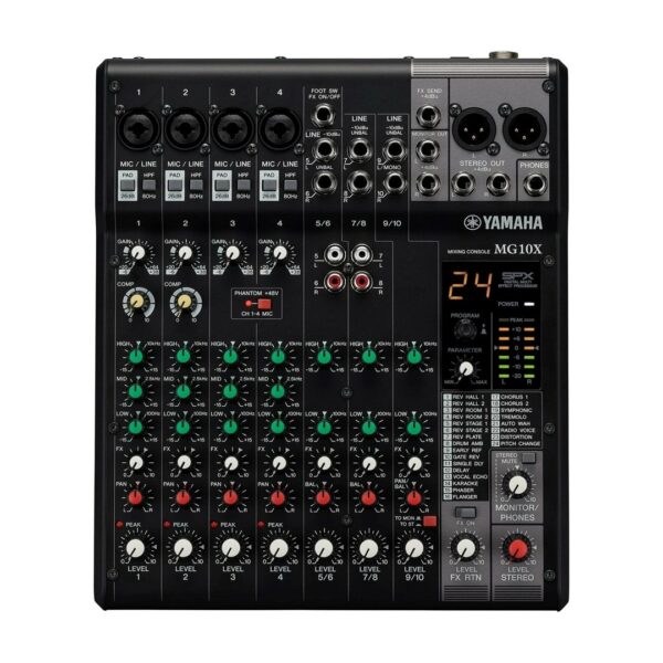 Yamaha MG10X CV - 10-channel mixing console