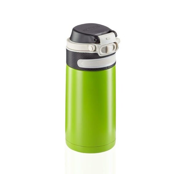 Leifheit 03249 travel mug 350 ml Black, Green Stainless steel