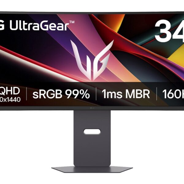 LG 34G600A-B computer monitor 86.4 cm (34") 3440 x 1440 pixels Wide Quad HD LCD Black