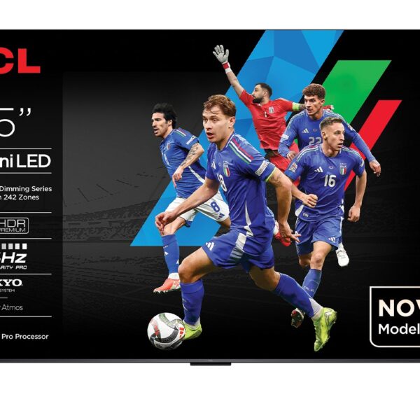 TCL Q6C 75Q6C TV 190.5 cm (75") 4K Ultra HD Smart TV Wi-Fi Metallic