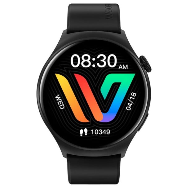 Weofly Curve Smartwatch - Multifunction Watch Bluetooth 5.3 Black