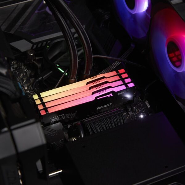 Kingston Technology FURY Beast 32GB 6000MT/s DDR5 CL30 DIMM (Kit of 2) RGB EXPO