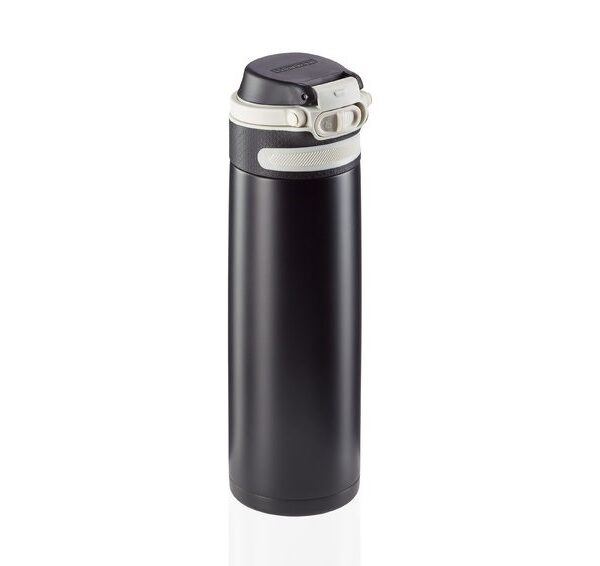 Leifheit 03271 travel mug 600 ml Black Stainless steel