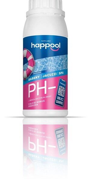 Acrylmed CALCID MINUS Powder for lowering the pH level of water, 0.5 kg