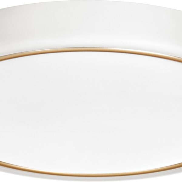 Modern LED ceiling plafond Activejet VERDI White/Gold 23W