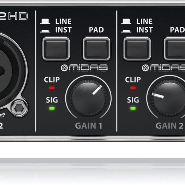 Behringer UMC202HD recording audio interface