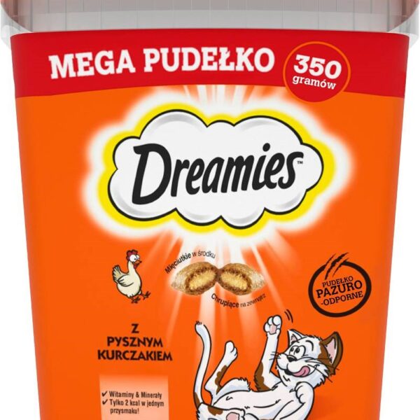 DREAMIES Mixed Flavours with Chicken and Cheese - cat treat - 350g