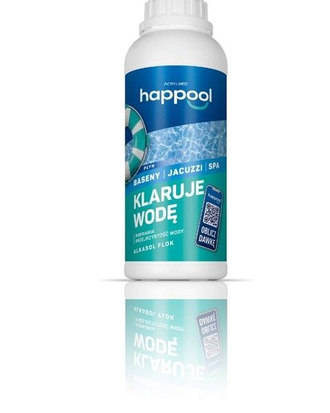 Acrylmed ALKASOL FLOK Liquid for coagulating impurities in swimming pool water, 1 litre